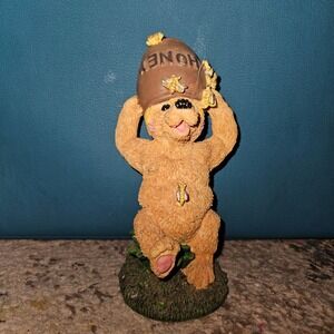 Collectible Honey Bear Figurine‎ Statue Decor, Bears and Bees Home Decor